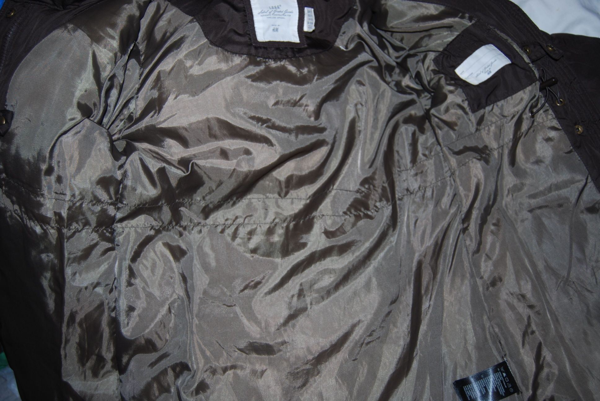 Kurtka zimowa z kapturem H&M 122