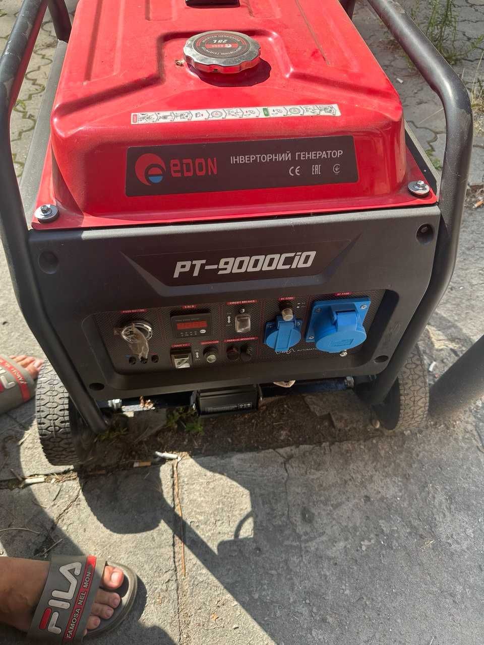 Генератор бензиновий інверторний Edon PT 9000СiO (7 - 7.5 кВт)