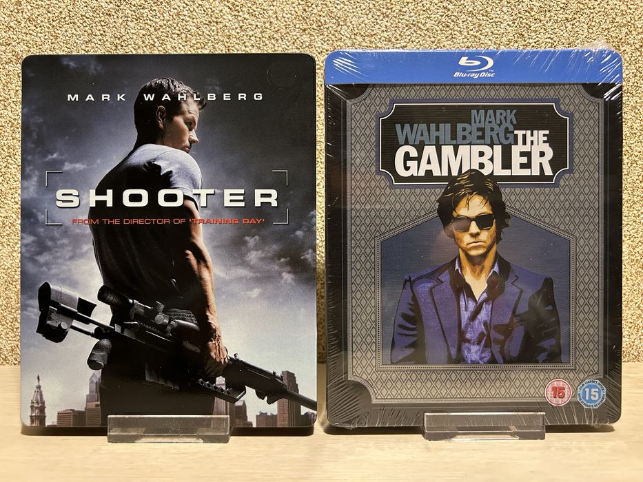 Steelbook Blu-ray Напролом /Петля времени /Саботаж/Игрок