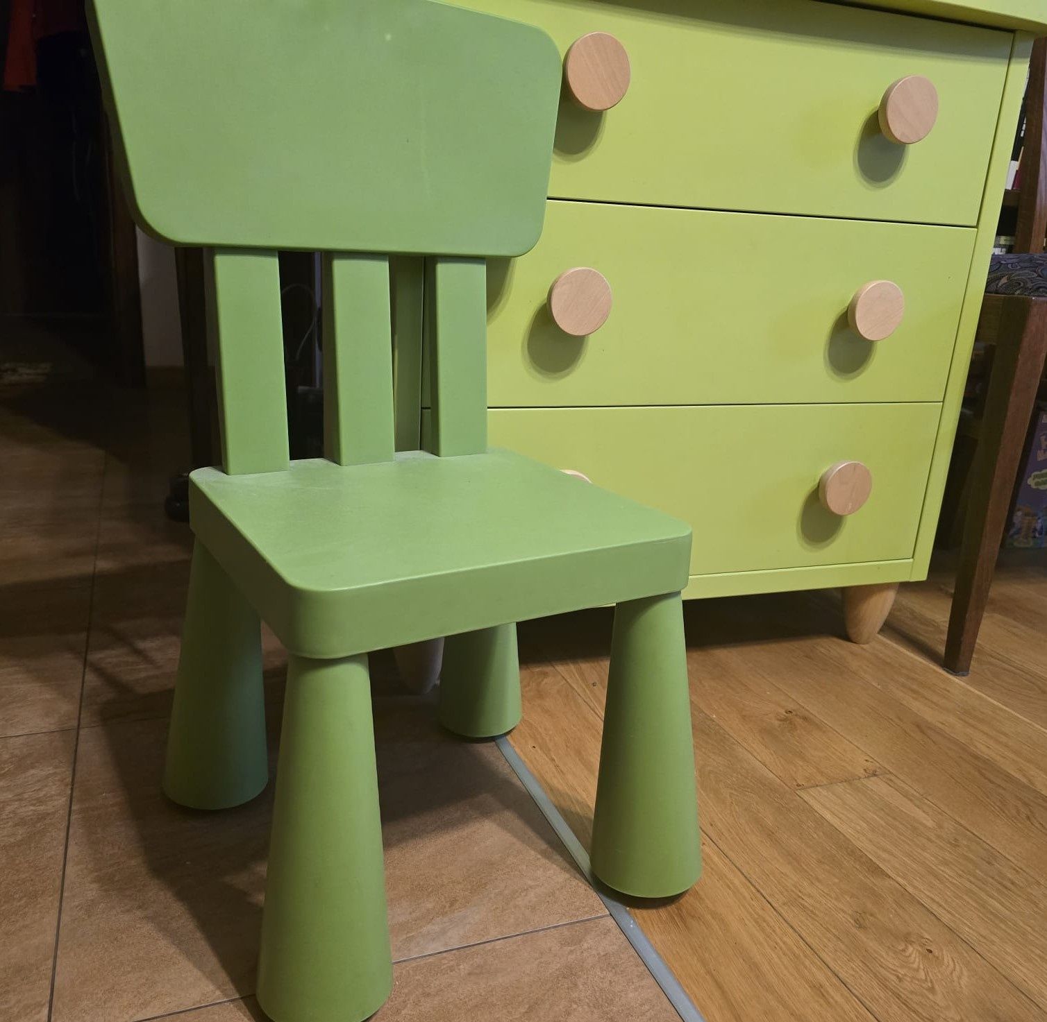 Komoda Mammut Ikea zielona + gratis