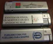 3 isqueiros da Marinha e Fuzileiros