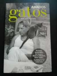 livros variados sobre gatos