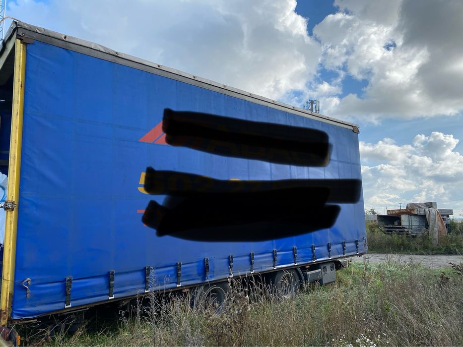 Przyczepa 12t burtowa niska