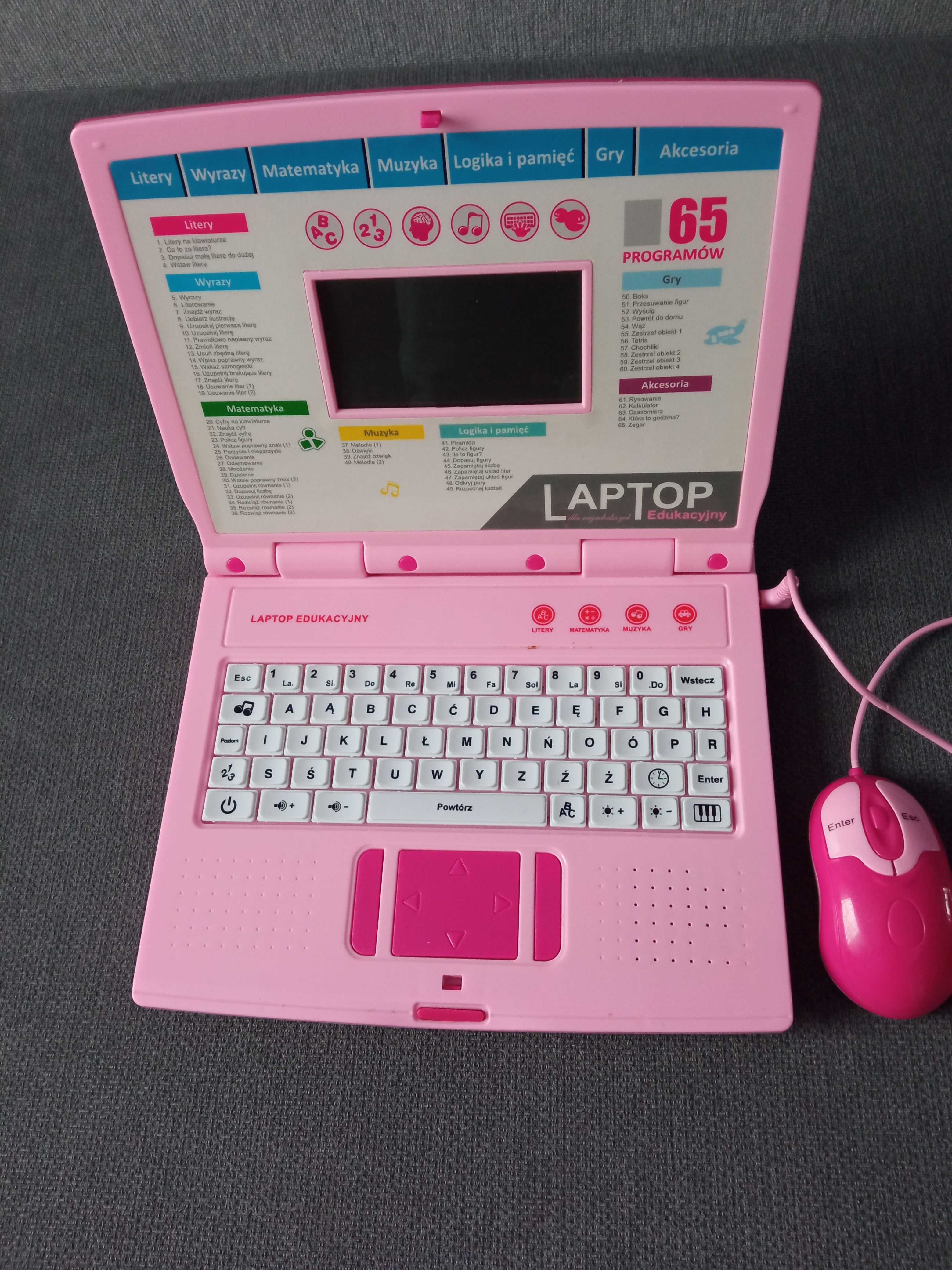 Laptop dla dziecka.