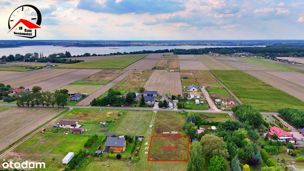 Działka budowlana 1 km od Jeziora Powidzkiego