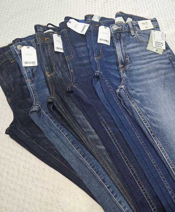 Джинсы Next/ H&M 134,140,146,158 см хлопчик