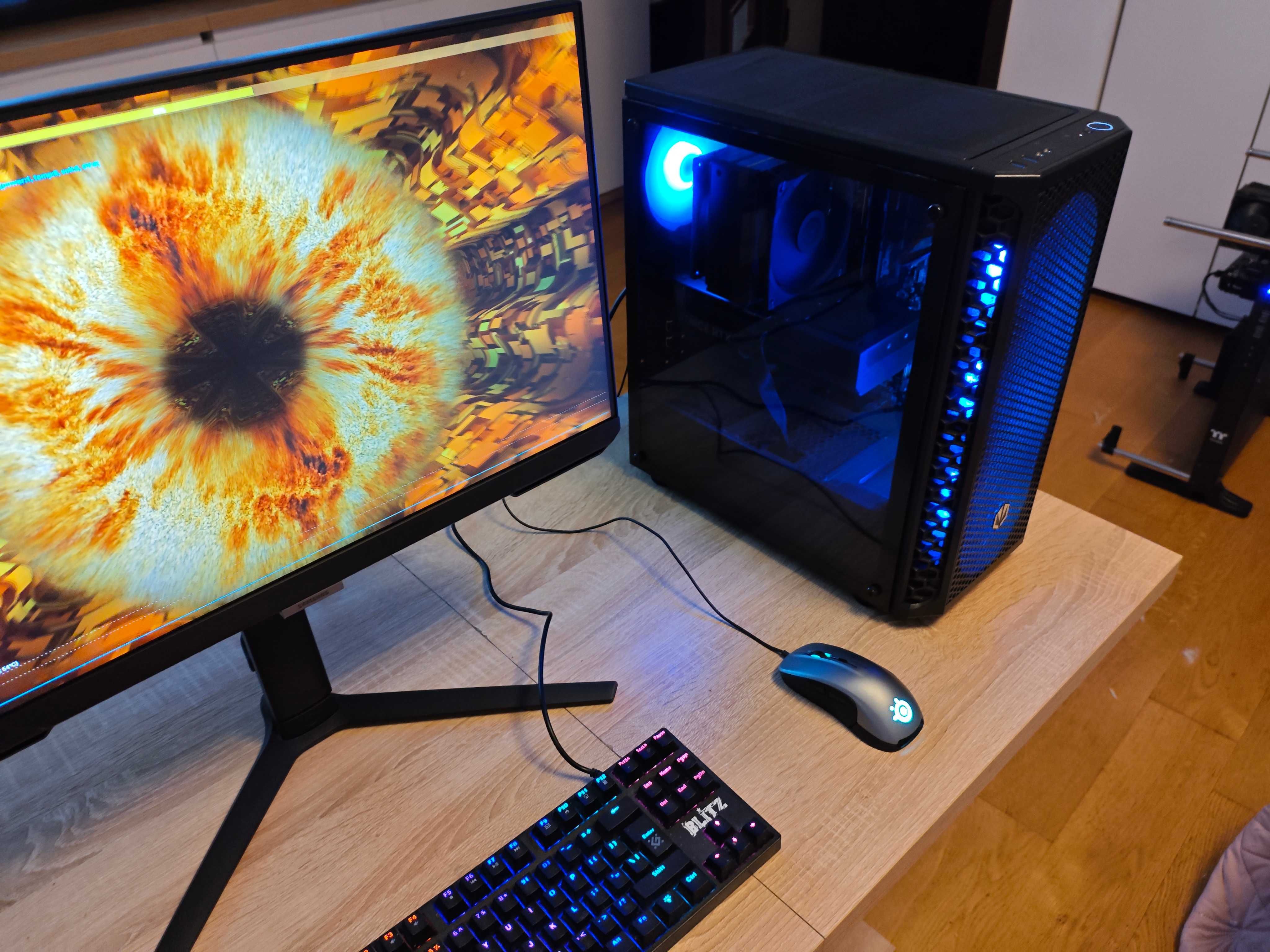 13600K 32GB DDR5 RTX 4070 2.5 TB M.2 + HD 850 Watt Gold Win 11 WiFi 6E