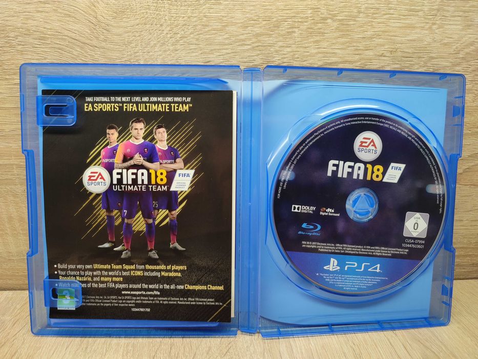 Gra PS4 FIFA 18, wersja angielska