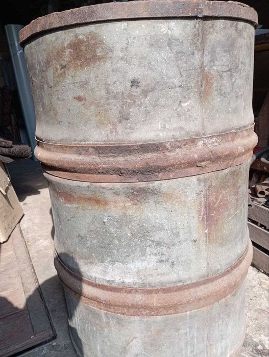 Бочка металева з товстого металу, радянських часів. В гарному стані