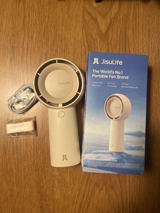 JisuLife Turbo wentylator ręczny 4000 mAh