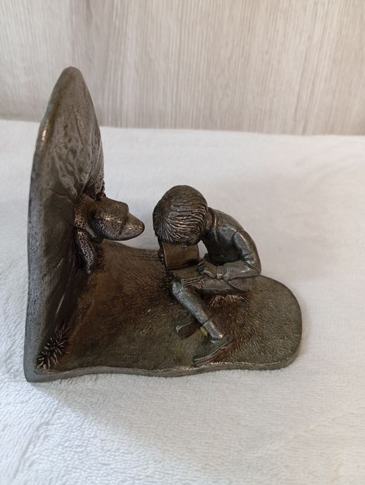 Sprzedam cynowe podpórki do książek