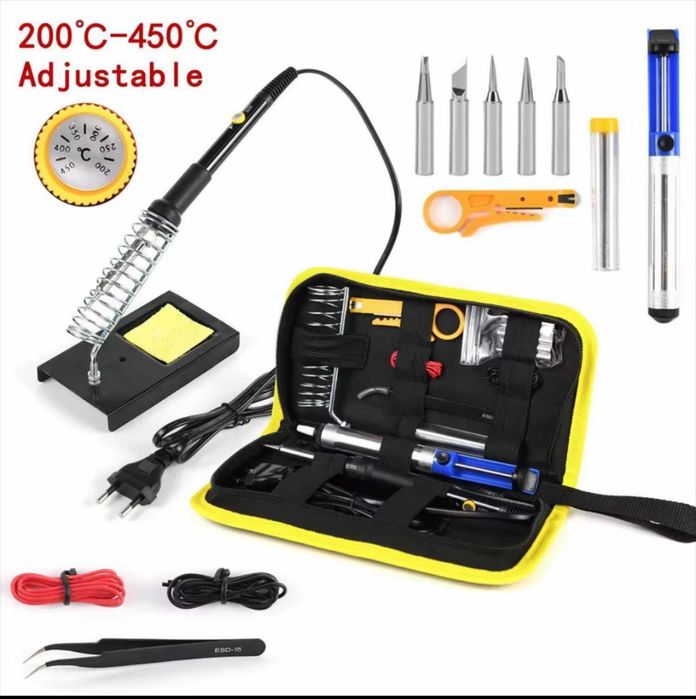 Набор для пайки. Паяльный набор. Паяльник.