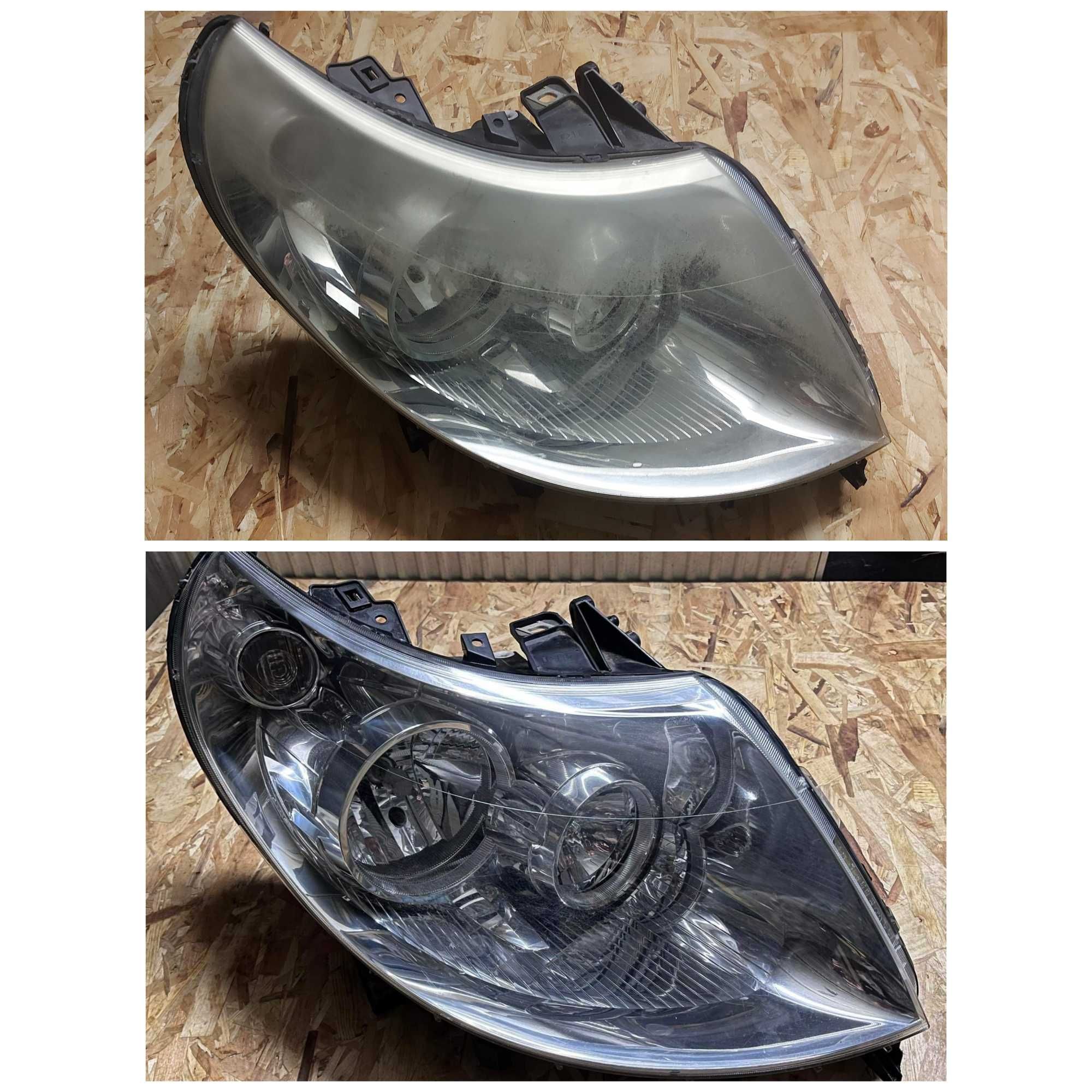 Polerowanie lamp/regeneracja Dojazd do Klienta_klejenie plastików