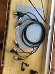2x kabel multicore xlr. 10m 2ch i 2m 4ch