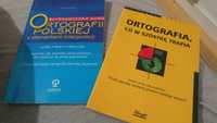 Zestaw dwóch książek do nauki ortografii