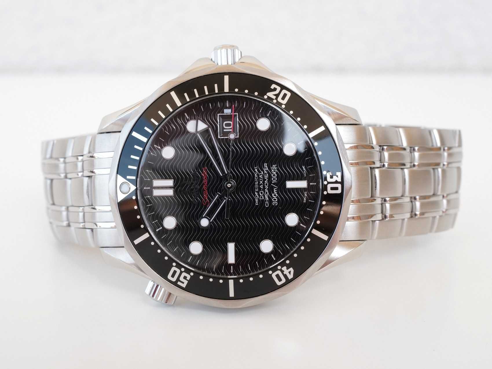 Omega Seamaster Diver 300 M Co-Axial Chronometer 41 mm Black Dial