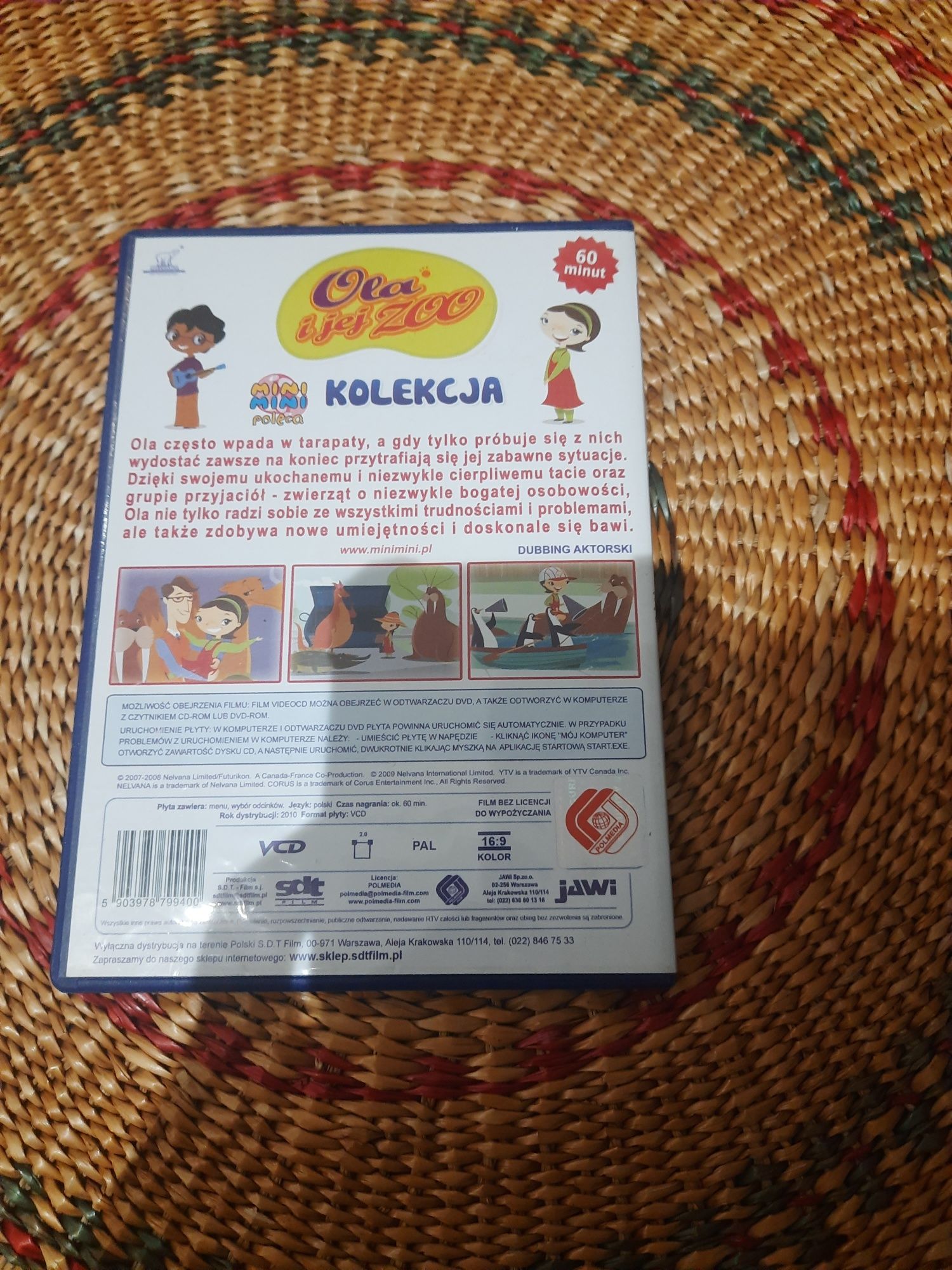 VCD z filmem Ola i jej Zoo