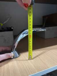Nóżki meblowe chromowe i satynowe 12 cm