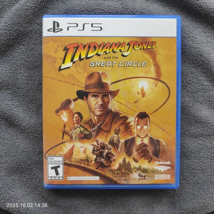 Диск PS 5 Indiana Jones and the Great Circle Playstation рос. субтитры