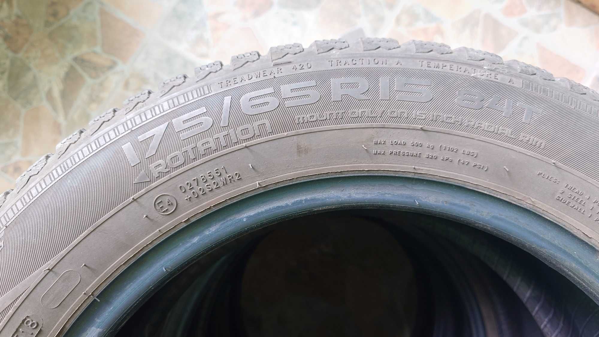 Opony zimowe 175/65R15 Nokian WR D4 84T komplet