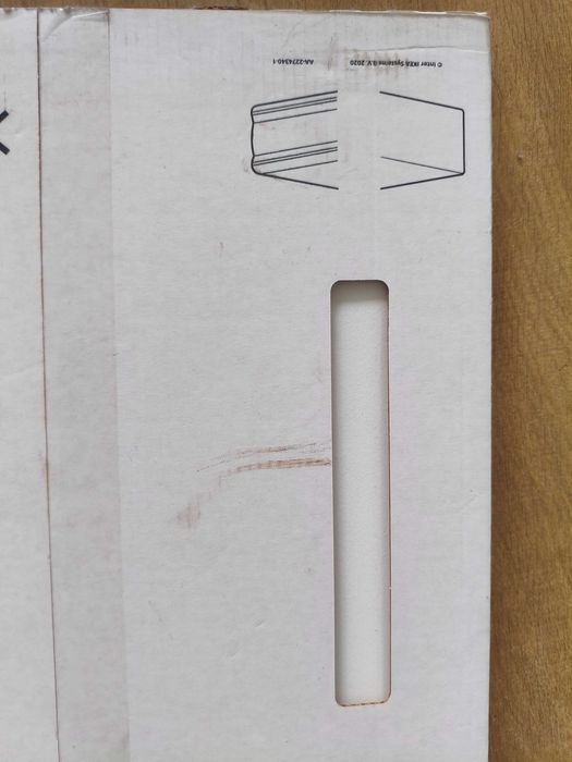 Półka Ikea BERGSHULT biała 80x30x2,5 cm 1 szt.