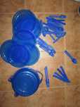 bolsa para pinturas e conjunto de piquenique