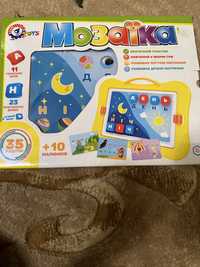 Мозайка,изучение букв,развивающая игра для ребенка, игра 3+