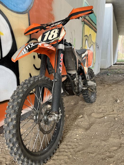 Ktm Sxf 450 po remoncie gotowy do jazdy