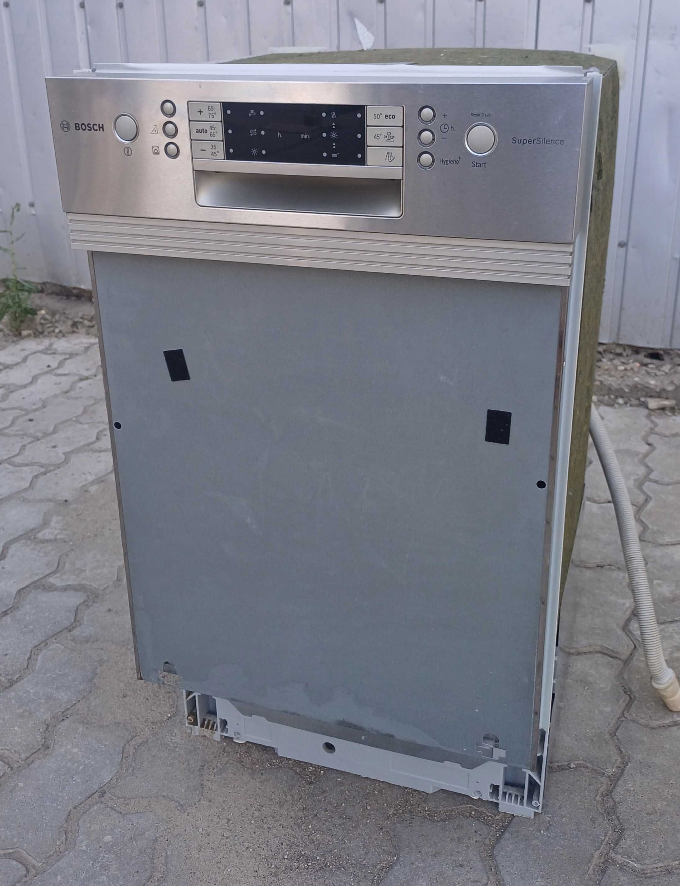 Посудомоечная машина 45 см узкая Бош Bosch SPI69T75EU три корзины А++
