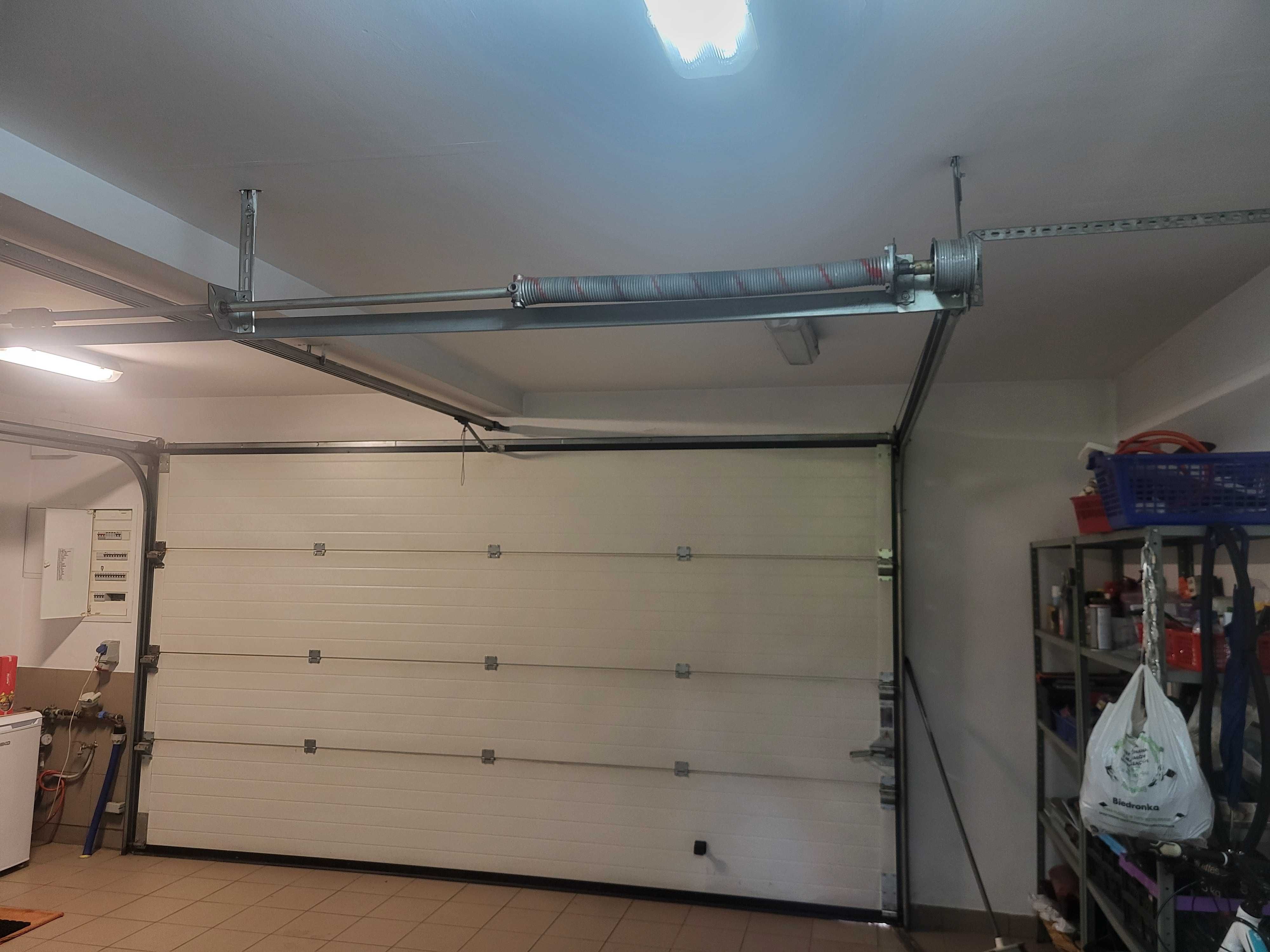 Brama garażowa Krispol  + osprzęt  + napęd.. Cały komplet 430 x 235 cm