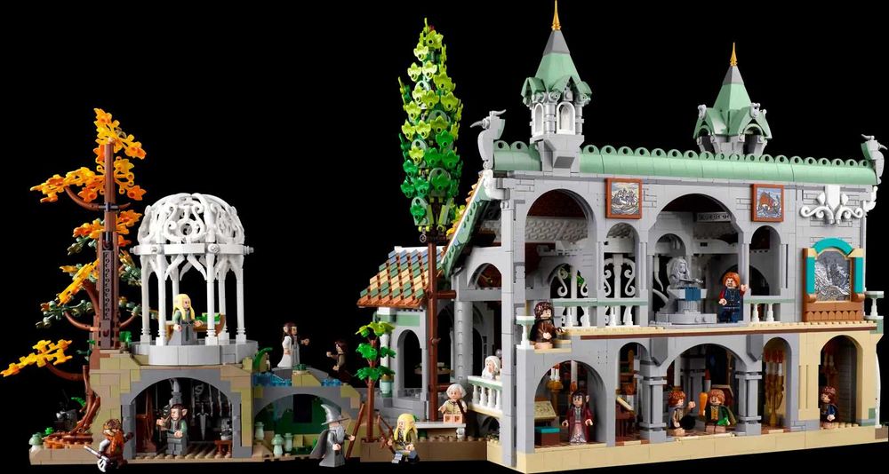Конструктор LEGO Icons Володар перснів: Rivendell 6167 деталей (10316)