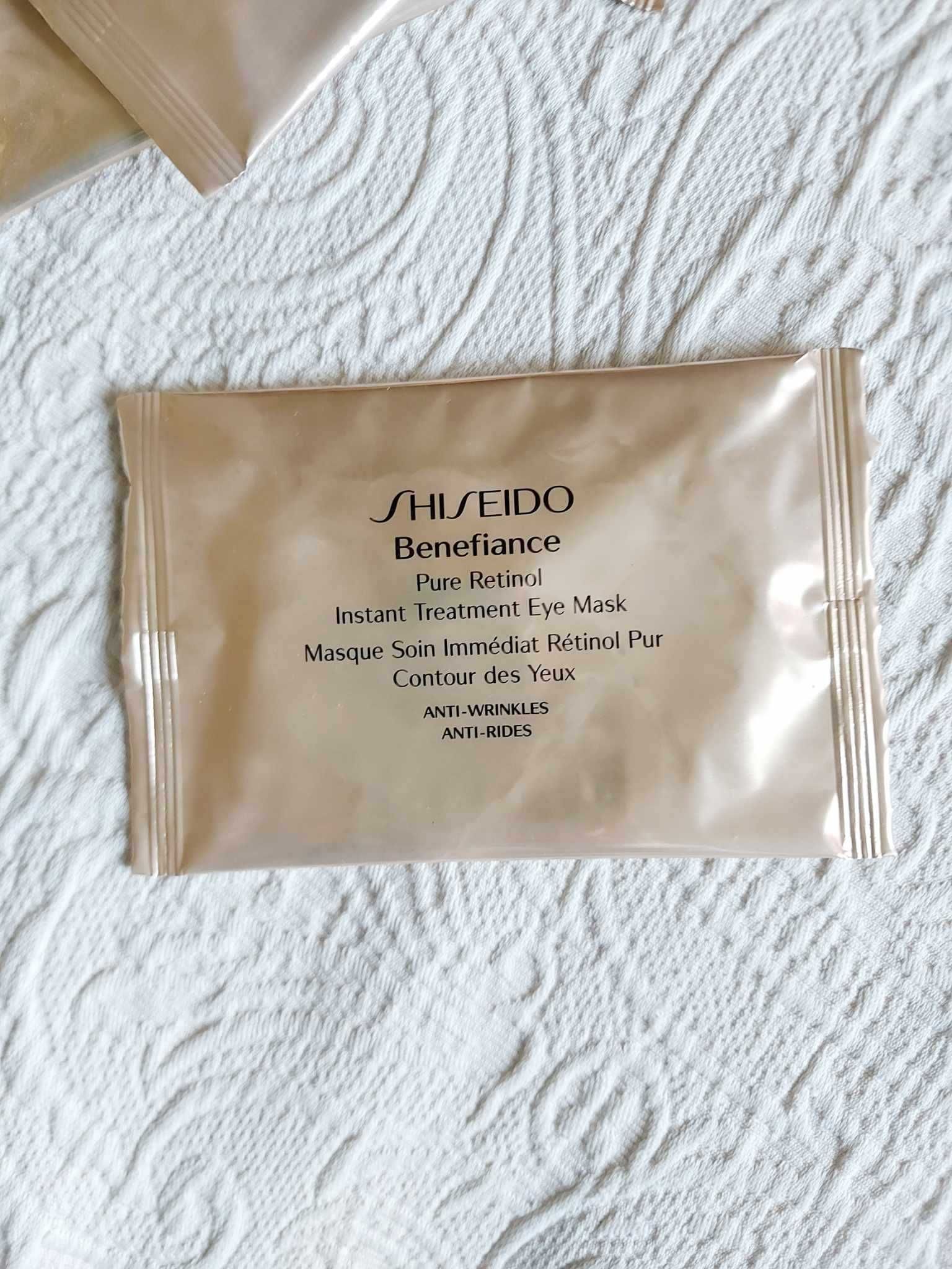 Shiseido Benefiance eye mask