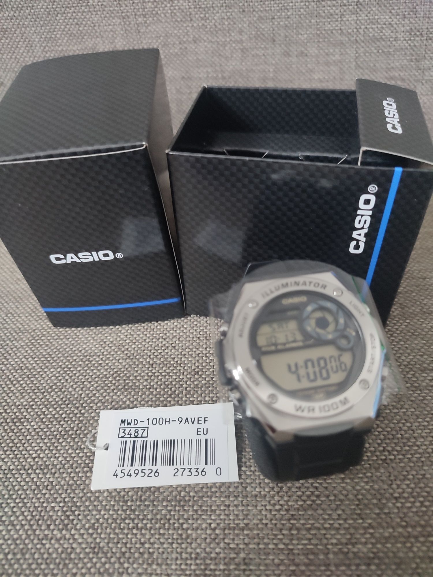 Casio zegarek męski MWD-100H 9AVEF nowy okazja na prezent