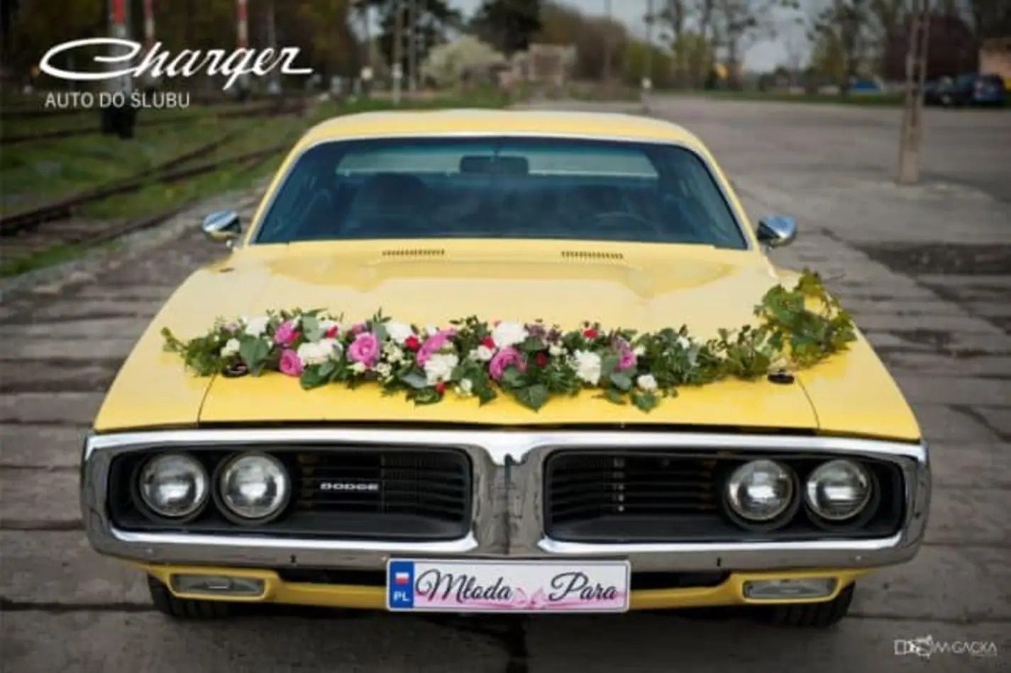 Samochód do ślubu | Dodge Charger 1973