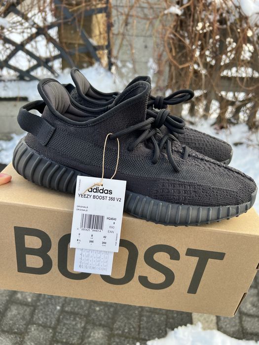 Adidas Yeezy Boost 350 V2 Onyx sneakersy niskie czarne 42