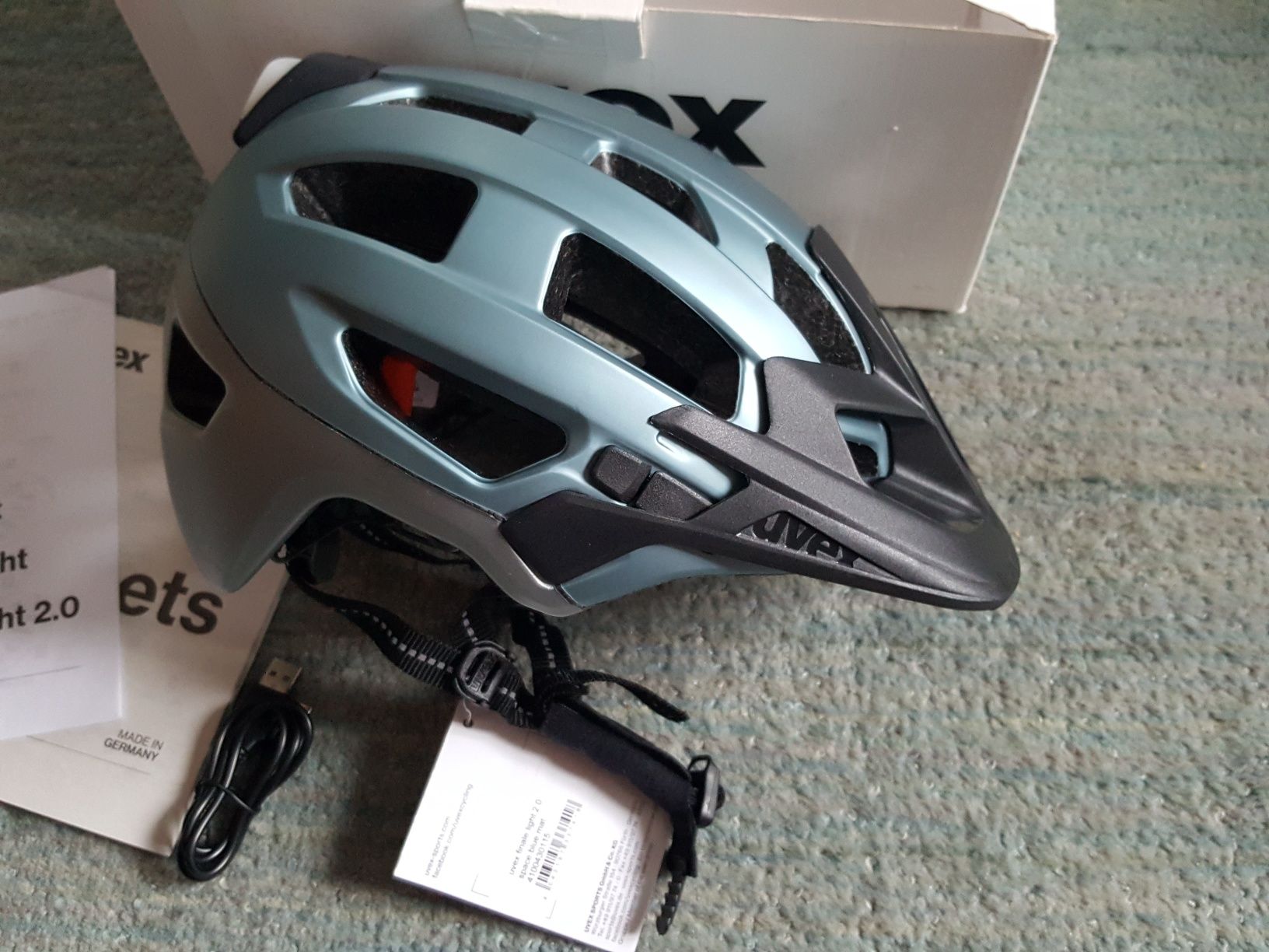 Kask Uvex Finale Light 2.0, SPACEBLUE MATT, 52-57CM