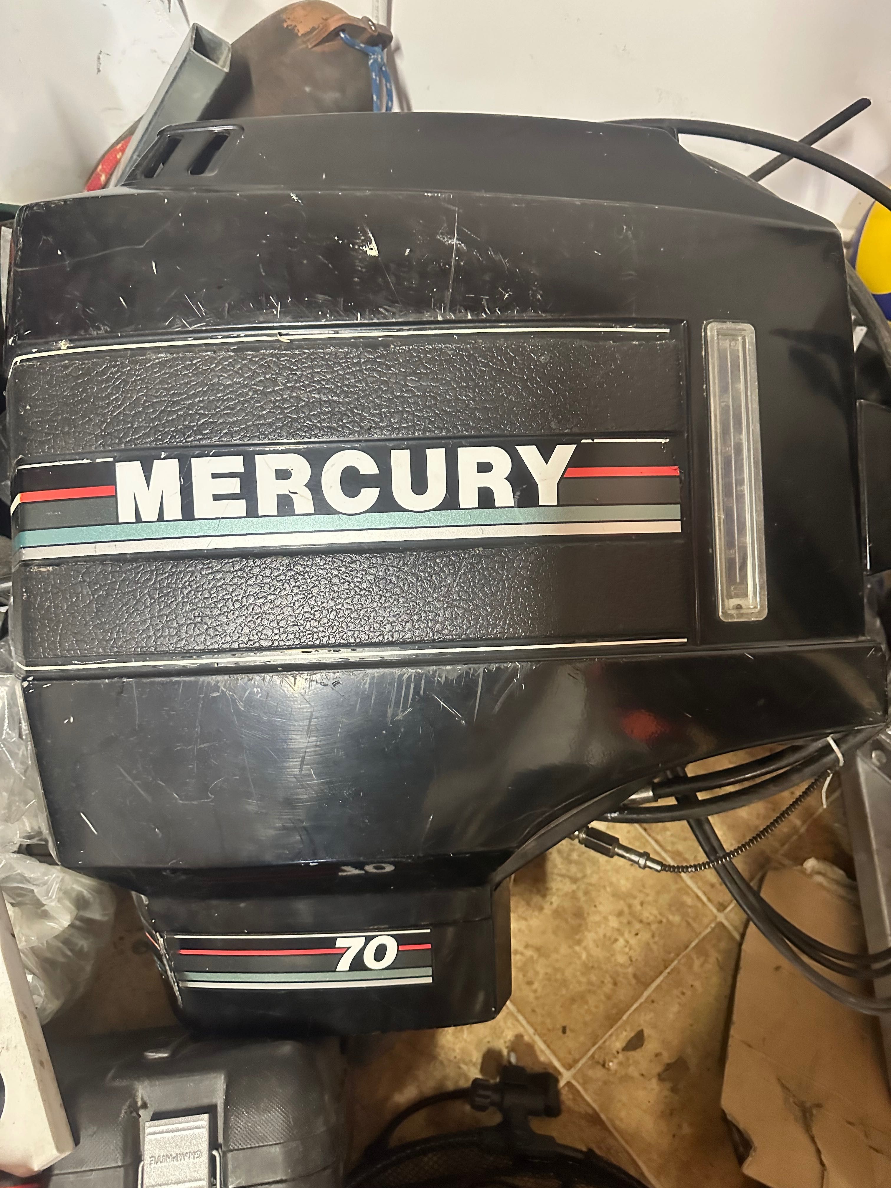 Power trik  Mercury  70 wszystko co na zdjęciu