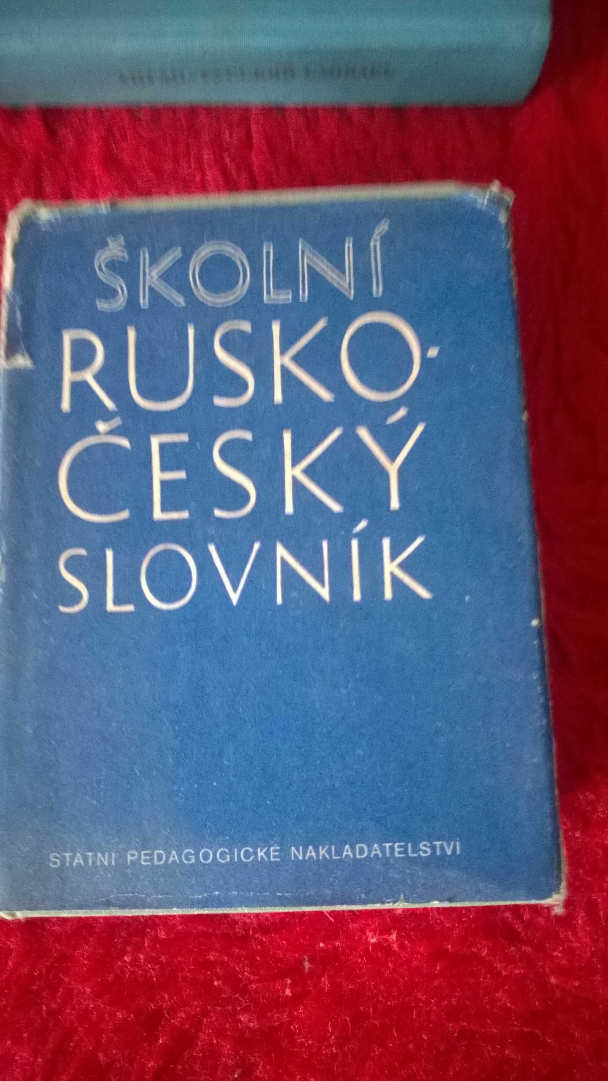 Словарь Русско-чешский и Чешкорусский Прага 1980