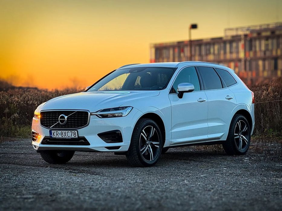Volvo XC 60 2018 Volvo XC60 T5 AWD R-Design Polestar, hak, dwa komplety opon