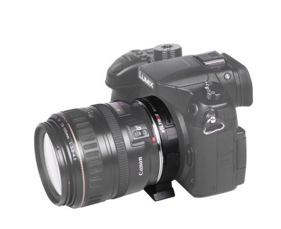 Viltrox EF-M2 II Новый автофокусный адаптер для Canon EF на M4/3