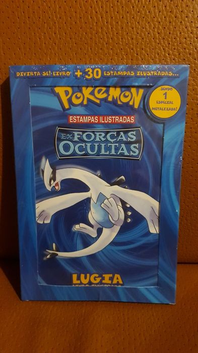2006 POKEMON TCG Lugia EX Unseen Forces Half Deck Cartas + Livro NOVO