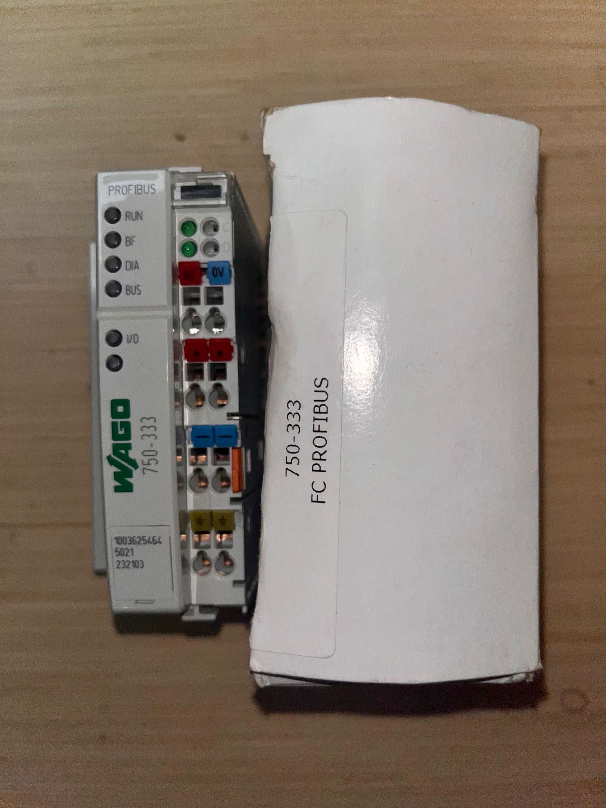 Nowy Wago 750-333 profibus DP Interfejs Sieciowy