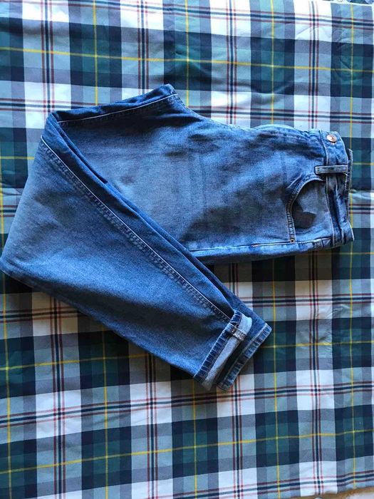 Женские джинсы на высокой посадке Rieces размер 46-48.