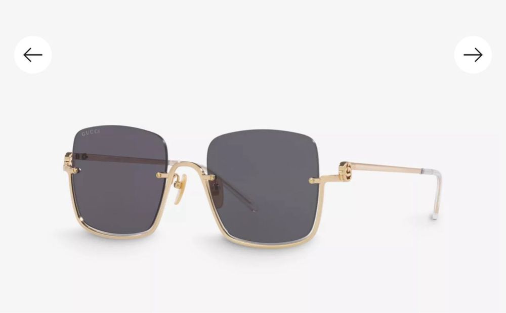 Окуляри Gucci GG1279S Gold/Grey
