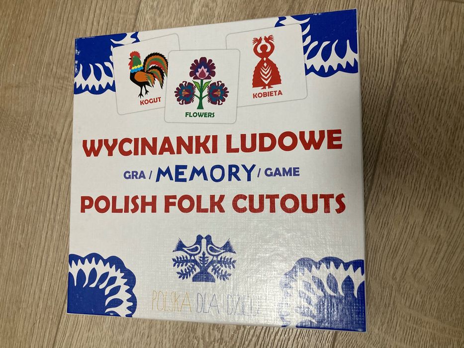 Gra memory wycinanki ludowe Zuzu Toys