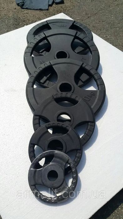 !Цена/Качество! Диски,Блины для штанги/гантелей Стальные, Д50мм/30мм.