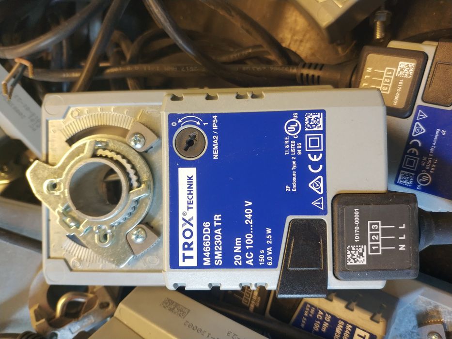 Siłownik Trox do rolet, żaluzji.