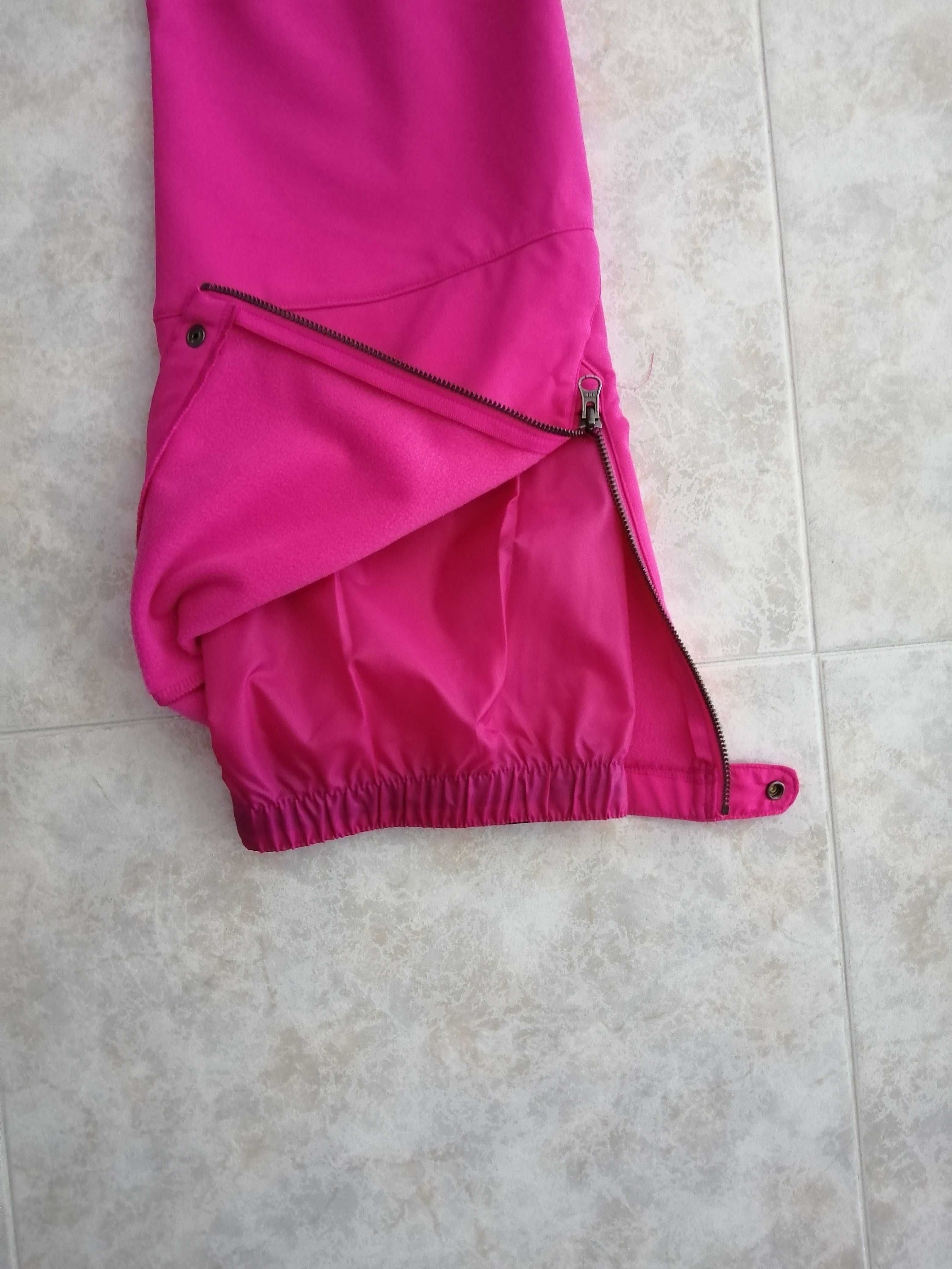 Calças de Ski/caminhada rosa Decathlon