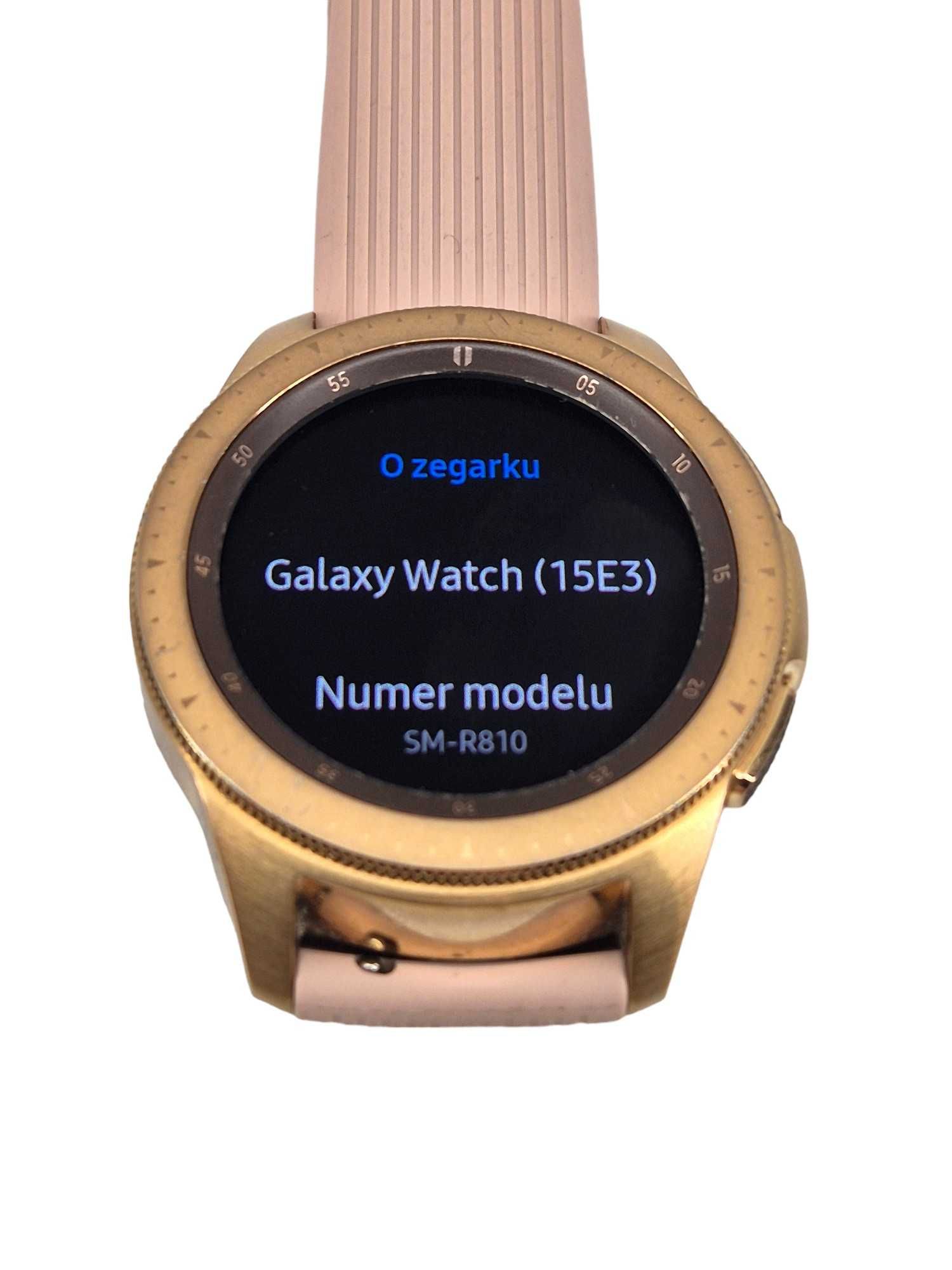 Smartwatch Samsung Galaxy Watch R810 42mm złoty