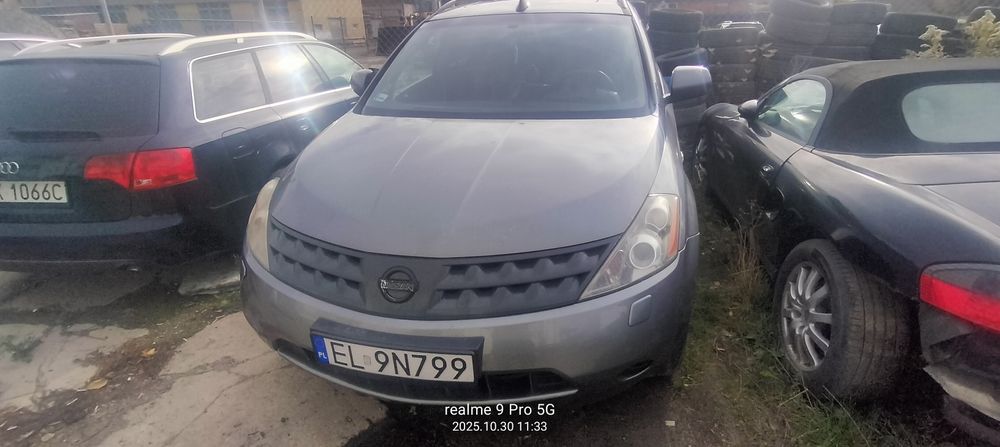 Sprzedam Nissan Murano z50 uszkodzony silnik